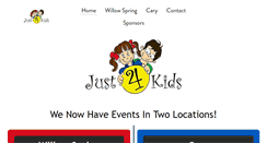 Desktop Screenshot of just4kidsnc.com